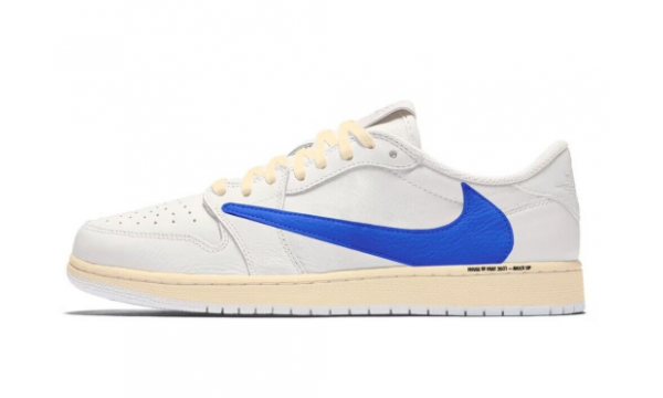 Travis Scott x Air Jordan 1 Low WhiteBlue