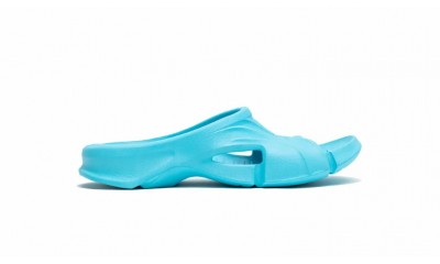 Balenciaga Mold Slide Sandal Blue