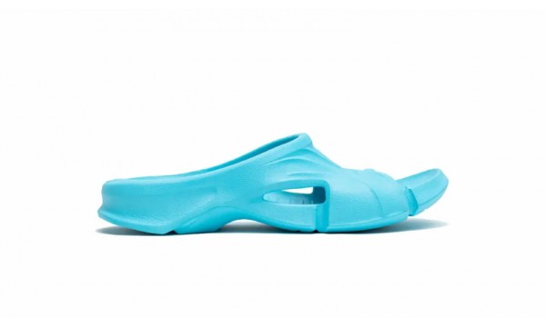 Balenciaga Mold Slide Sandal Blue